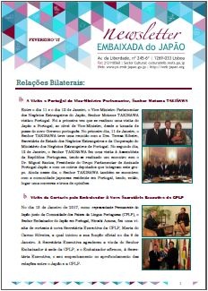 Newsletter Fevereiro 2017