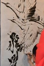 墨絵デモンストレーション6