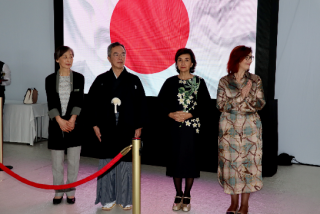 太田大使、大使夫人、科学・技術・高等教育大臣、農業・食糧大臣