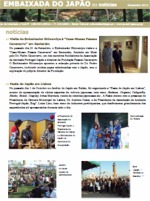 Newsletter da Embaixada do Japão - Novembro | 2011