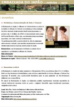 Newsletter Embaixada do Japão - Maio 2014