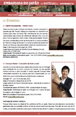 Notícias de Novembro - Japão